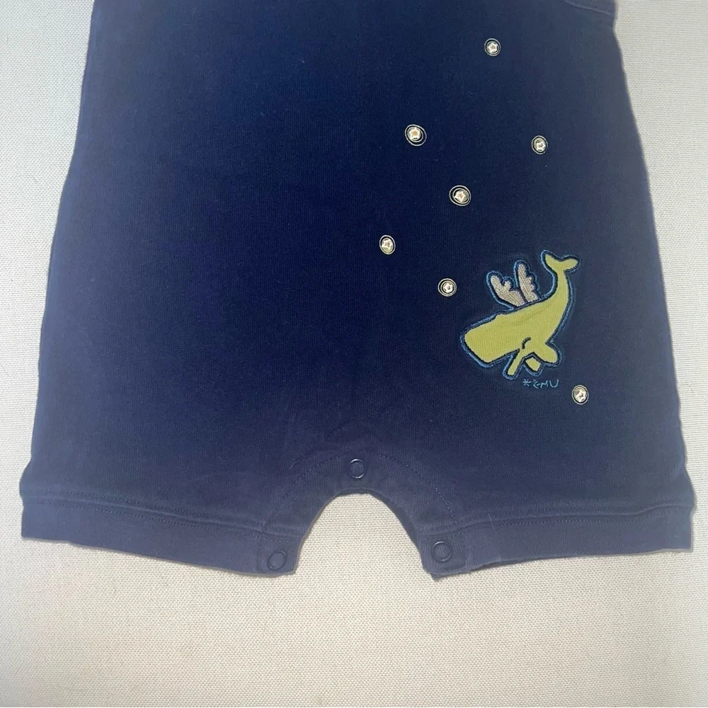 Vintage Carter's 2001 Emu Namae Japanese Artist Y2k Baby Romper 3-6 Months